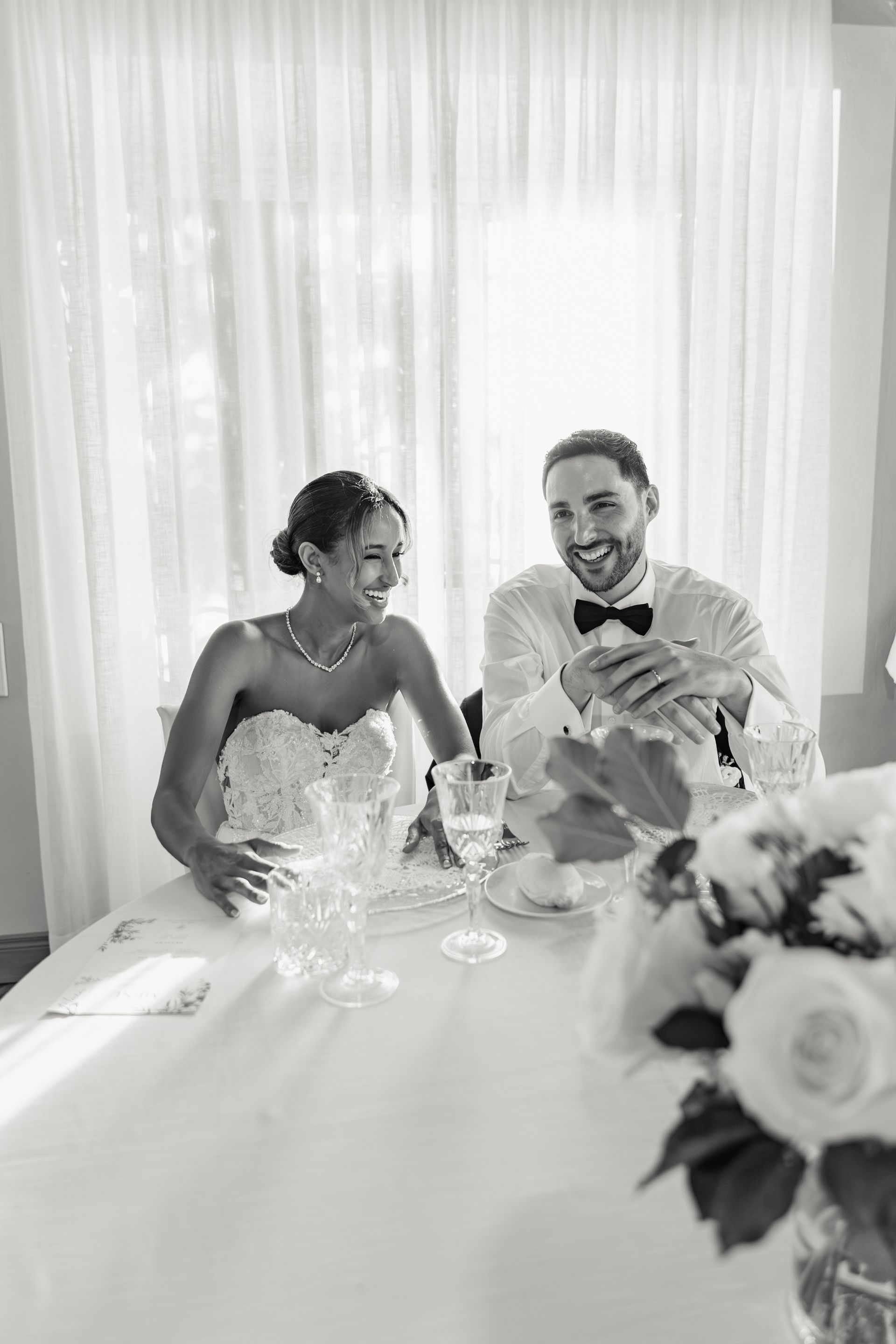 Detalle íntimo de boda